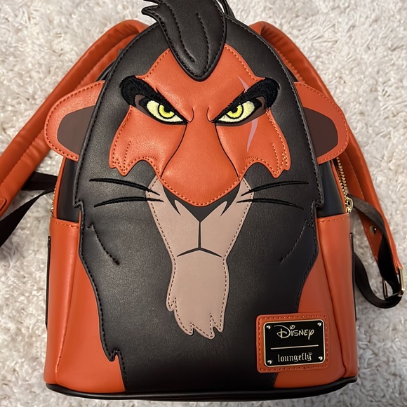 Loungefly Disney scar backpack new with tags main image 7